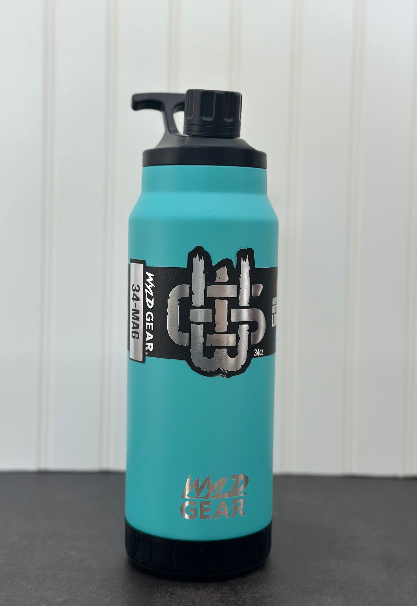 WYLD GEAR 34oz MAG-Flask, Stainless Steel 34oz MAG Bottle