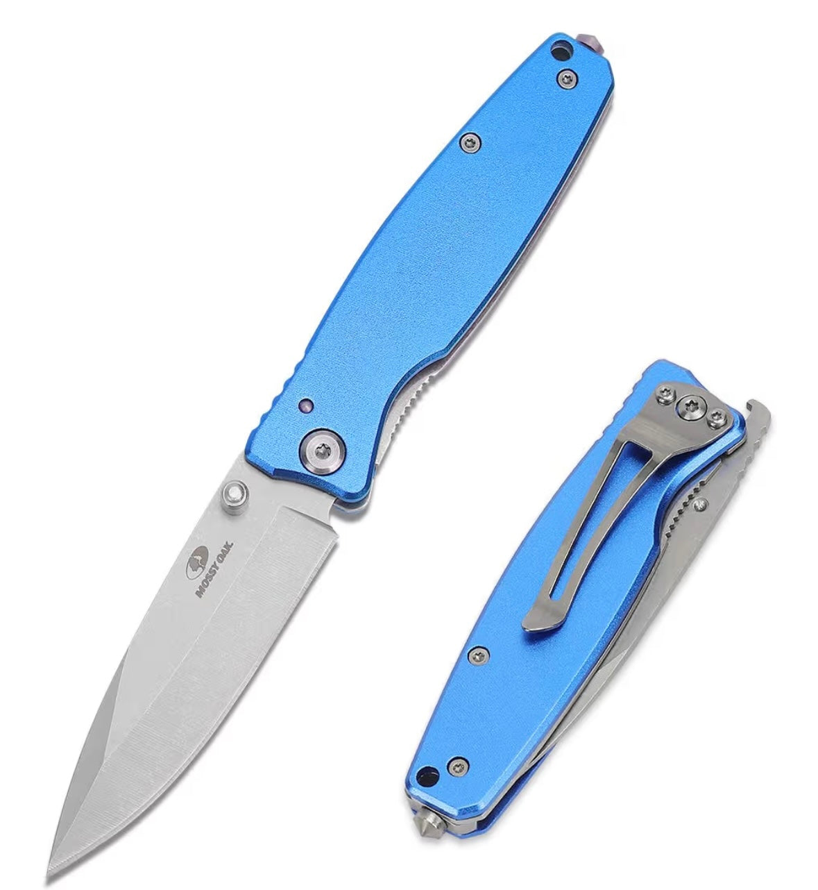 Call Sign Knife with MA and Finish Strong Logo – Pyro