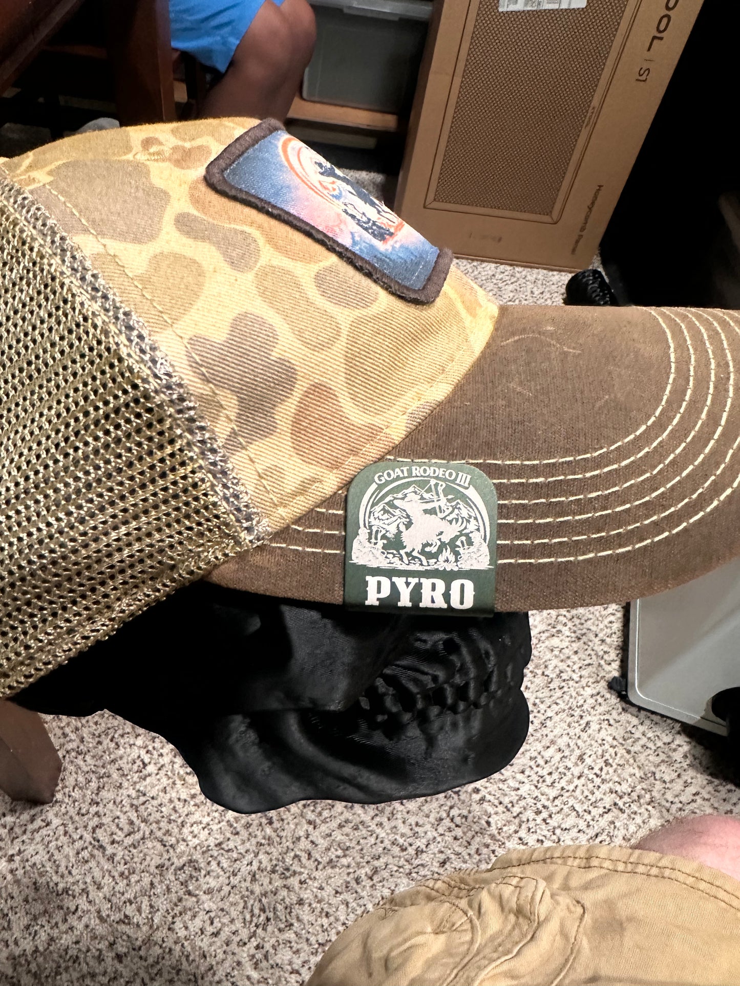 GOAT RODEO ARCHERY Hat Clips
