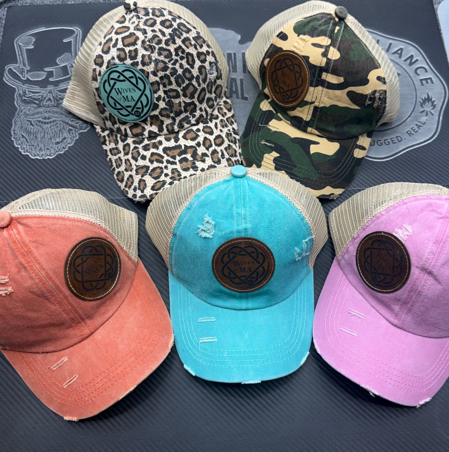 Wives of Mens Alliance Distressed Hat